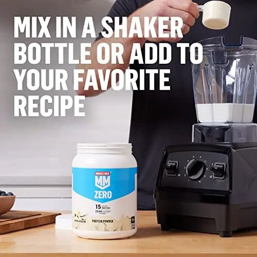 Muscle Milk ZERO, 100 Calorie Protein Powder, Chocolate, 15g Protein, 1.65 Pound - TrustMedUSA
