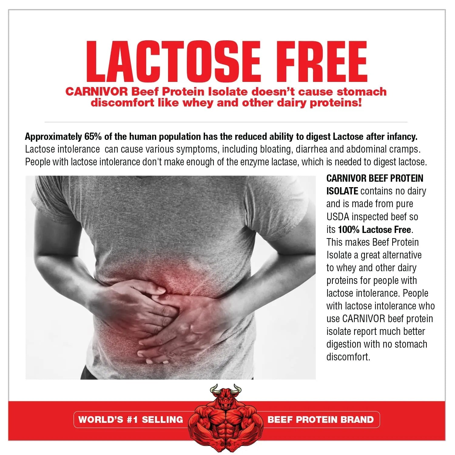 MuscleMeds CARNIVOR Beef Protein Isolate Powder, Muscle Building, Recovery, Lactose - TrustMedUSA