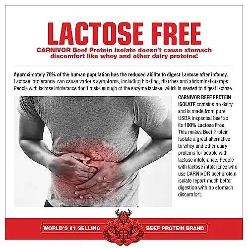 MuscleMeds Carnivor Bioengineered Beef Protein Isolate, Vanilla Caramel, 3.9 Pound - TrustMedUSA