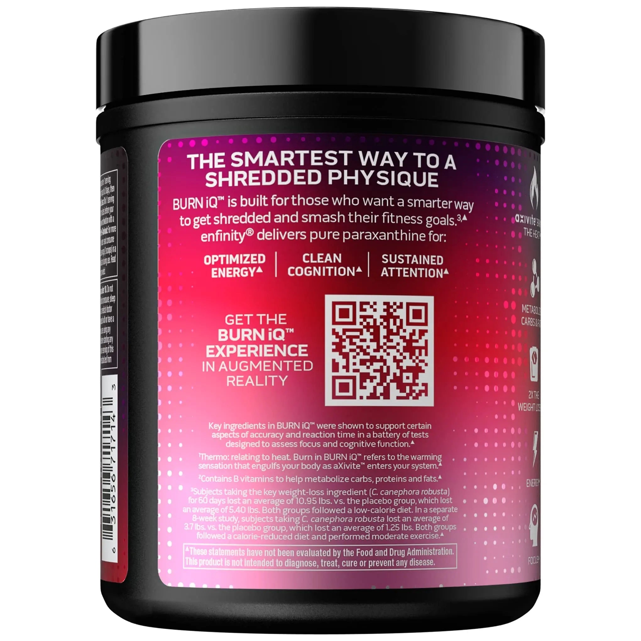 MuscleTech Burn IQ Smart Thermo Supplement Fueled with Paraxanthine Enhanced Energy - TrustMedUSA
