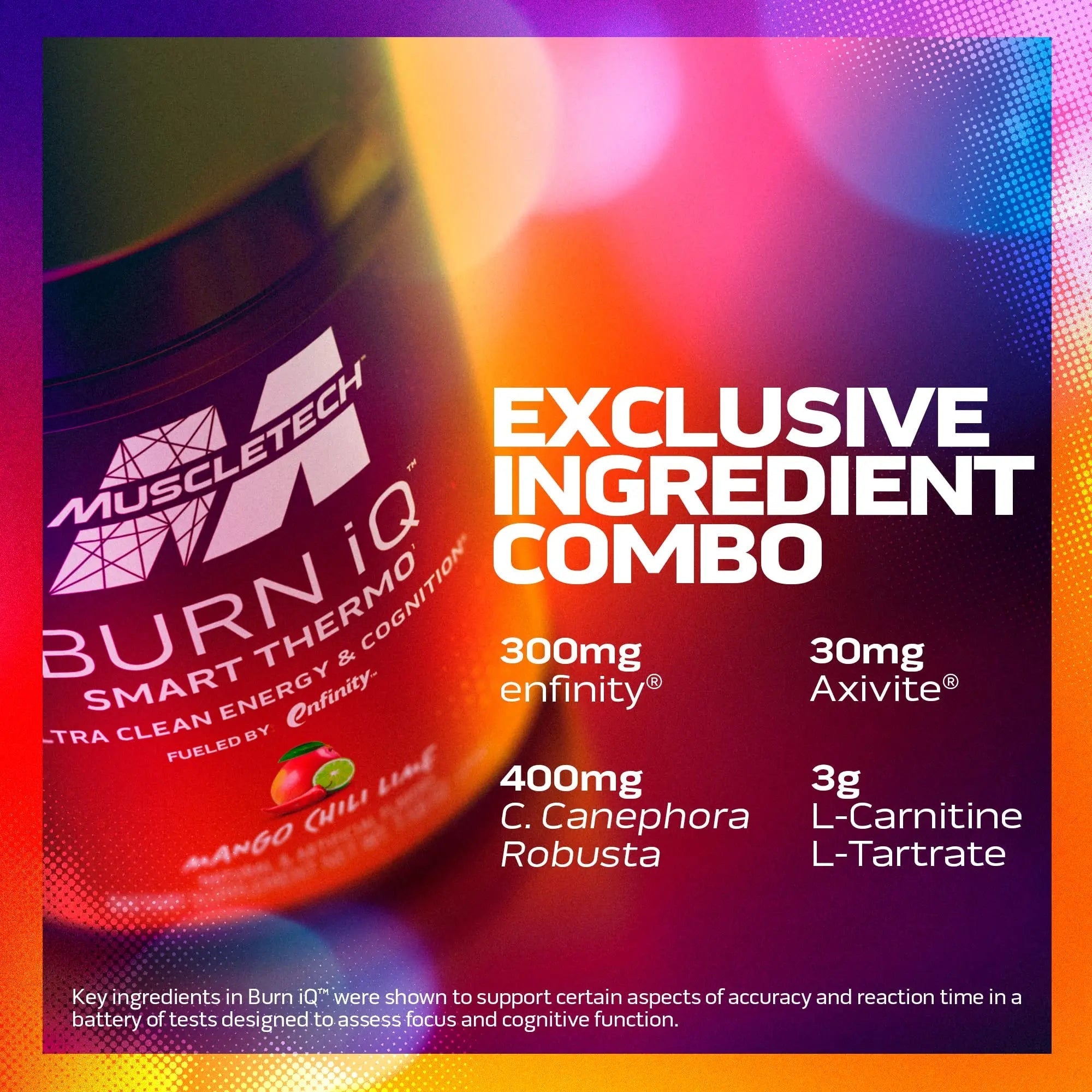MuscleTech Burn IQ Smart Thermo Supplement Fueled with Paraxanthine Enhanced Energy - TrustMedUSA