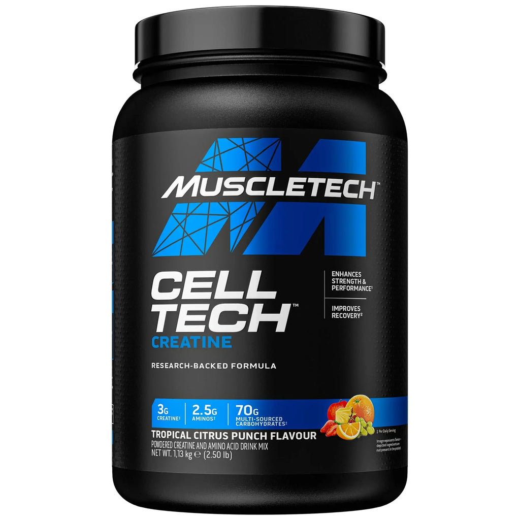 MuscleTech CellTech Creatine Monohydrate Powder, Post Workout Recovery Drink - TrustMedUSA