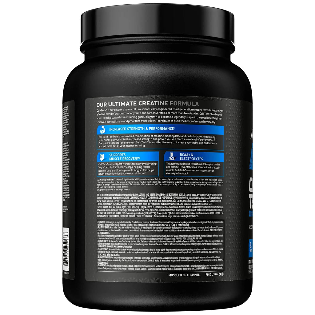 MuscleTech CellTech Creatine Monohydrate Powder, Post Workout Recovery Drink - TrustMedUSA