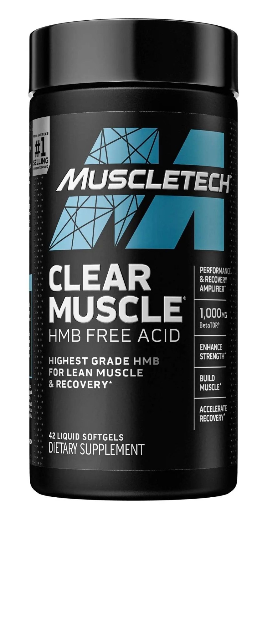 MuscleTech Clear Muscle Post Workout Recovery | Muscle Builder for Men & Women - TrustMedUSA