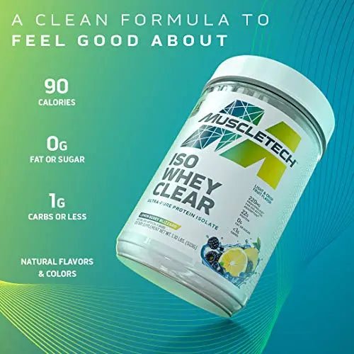 MuscleTech Creatine + Whey Protein Isolate Bundle Platinum Creatine Iso Whey Clear - TrustMedUSA