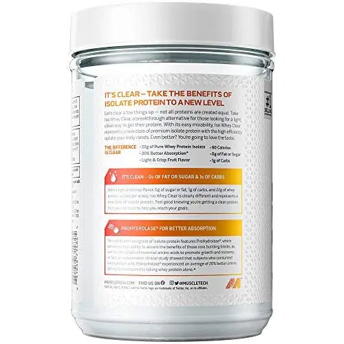 MuscleTech Creatine + Whey Protein Isolate Bundle Platinum Creatine Iso Whey Clear - TrustMedUSA