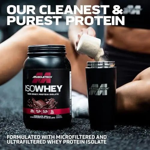 MuscleTech | IsoWhey | Whey Protein Isolate Powder| Muscle Builder for Men & Women - TrustMedUSA