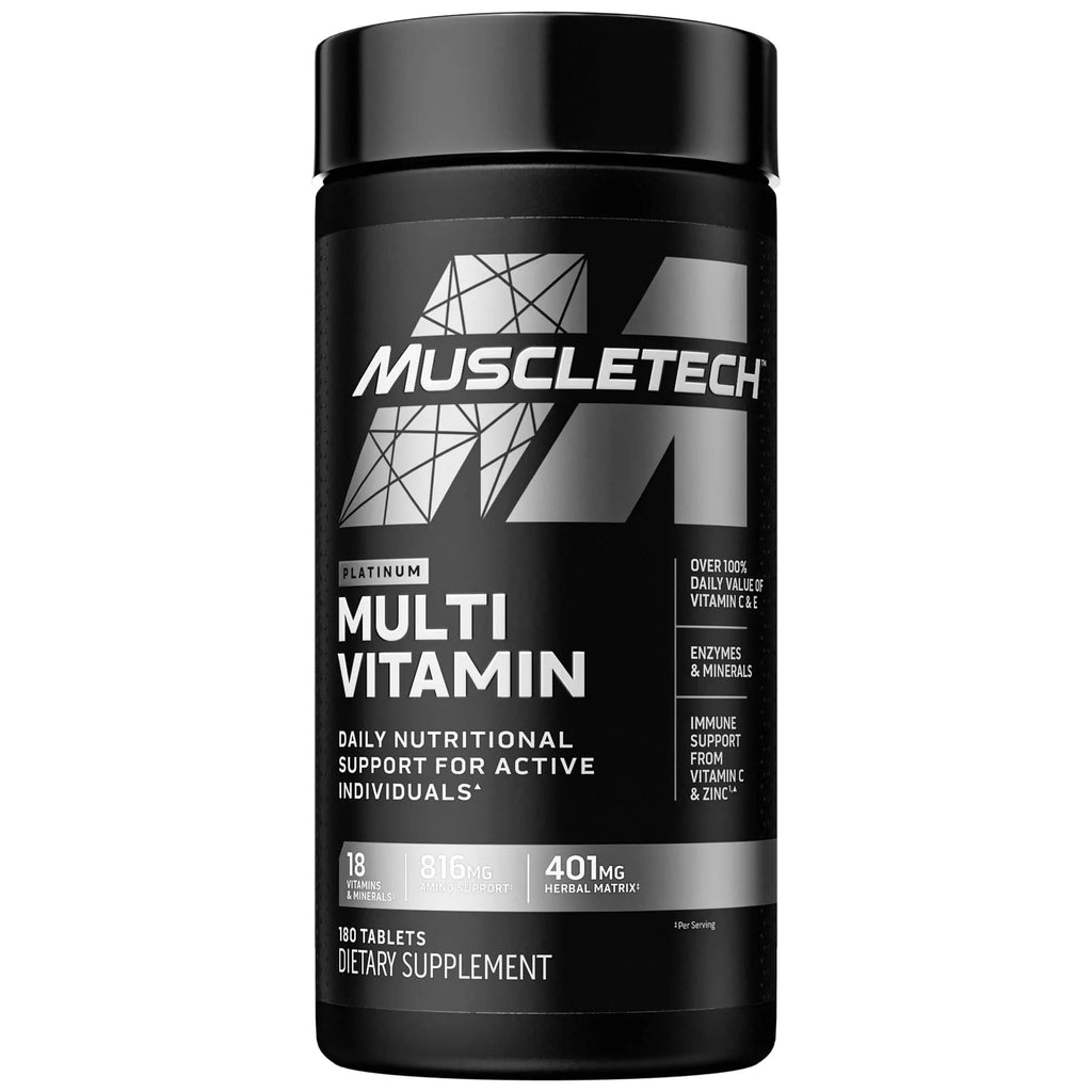 Muscletech Multivitamin for Men & Women Platinum Multivitamin | Vitamin C for Immune - TrustMedUSA