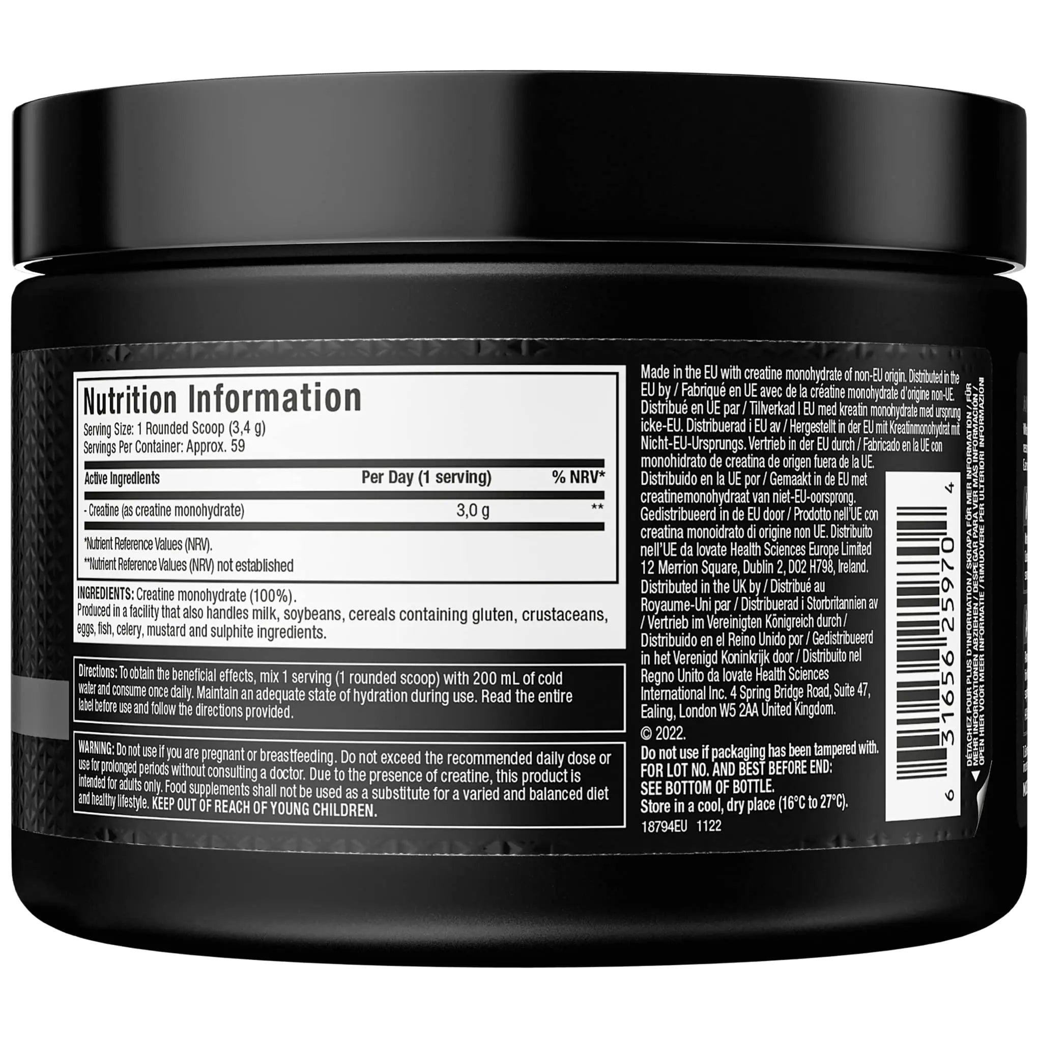 MuscleTech Platinum 100% Creatine Monohydrate Powder, Pure Creatine, Increase - TrustMedUSA