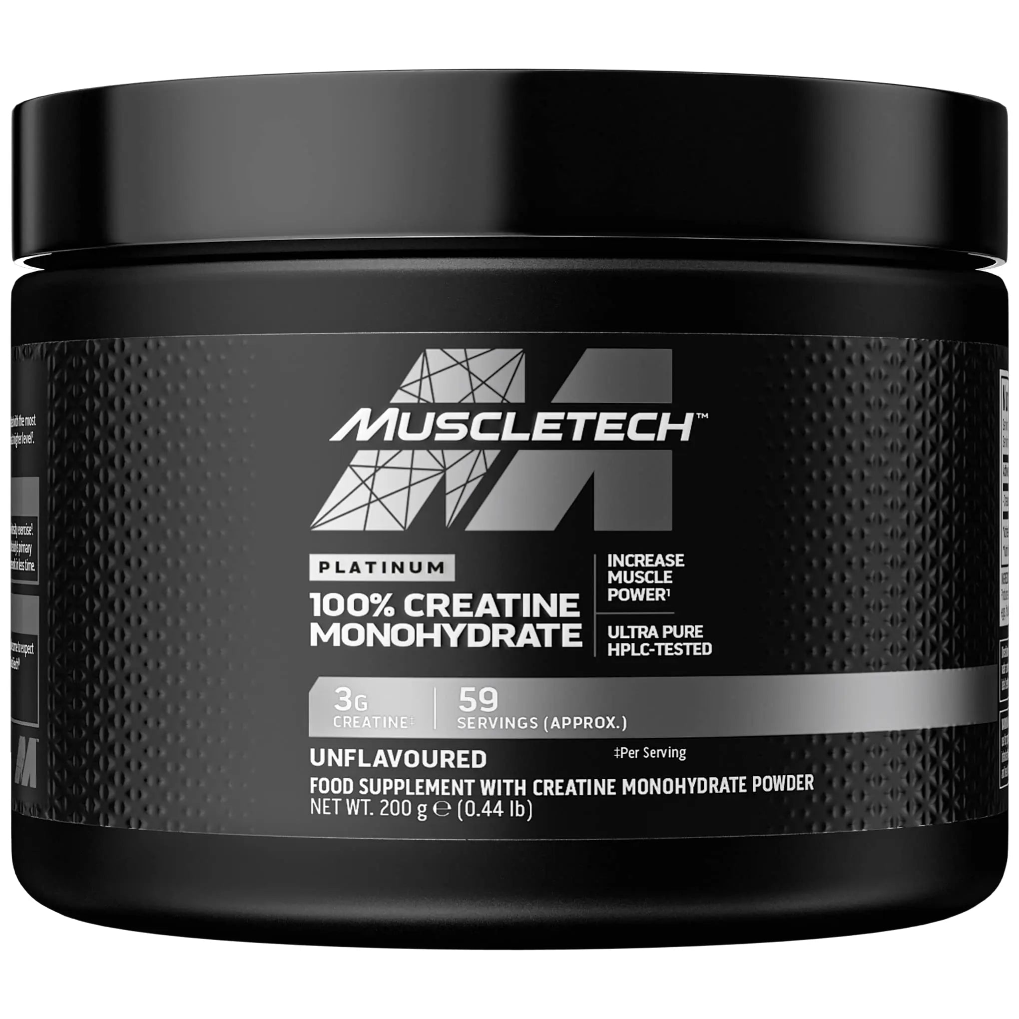 MuscleTech Platinum 100% Creatine Monohydrate Powder, Pure Creatine, Increase - TrustMedUSA