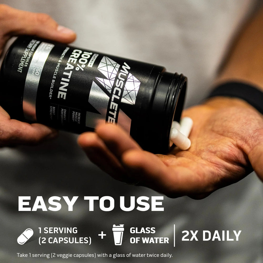 MuscleTech Platinum 100% Creatine Pills | Creatine Monohydrate Pill| | Muscle Recovery - TrustMedUSA