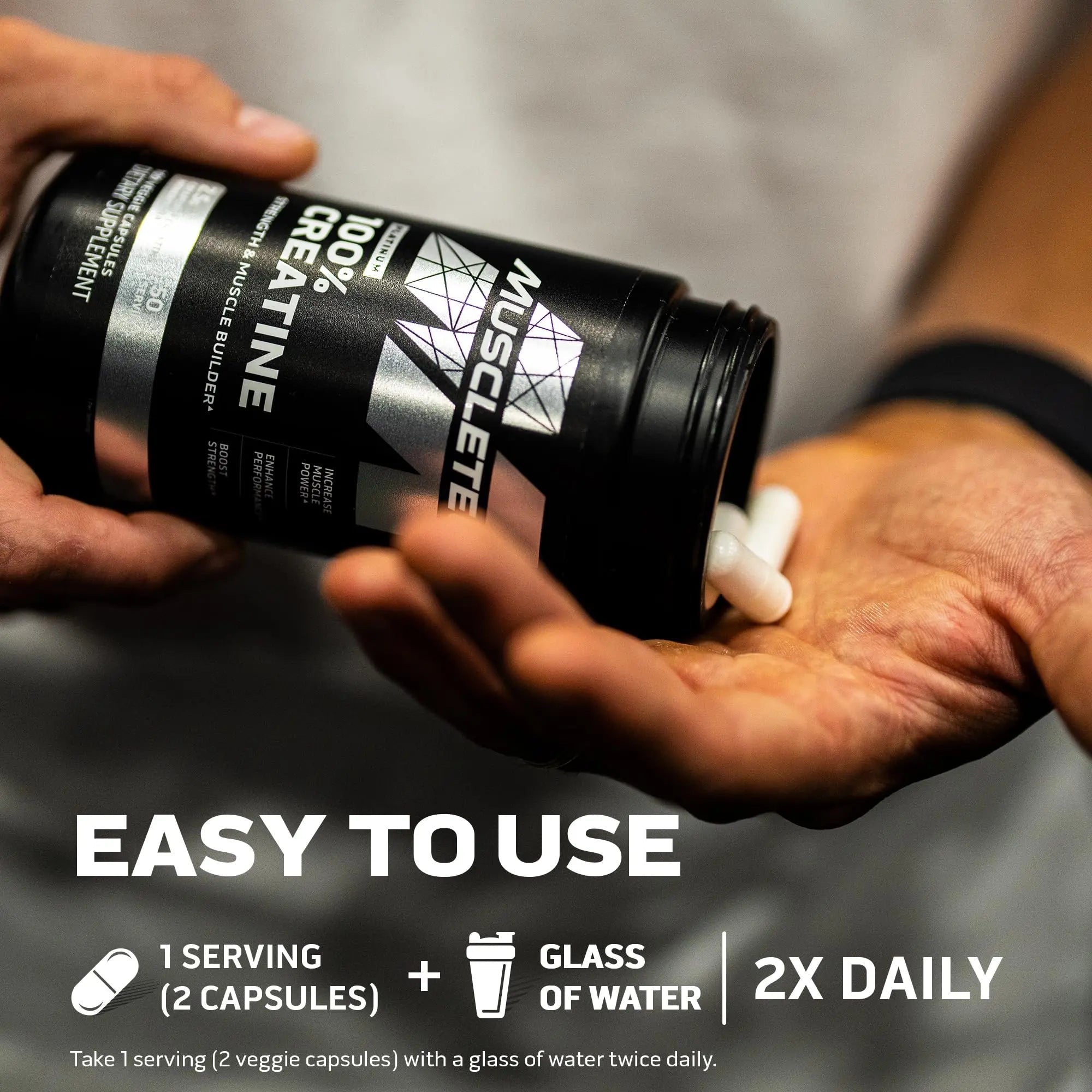 MuscleTech Platinum 100% Creatine Pills | Creatine Monohydrate Pill| | Muscle Recovery - TrustMedUSA