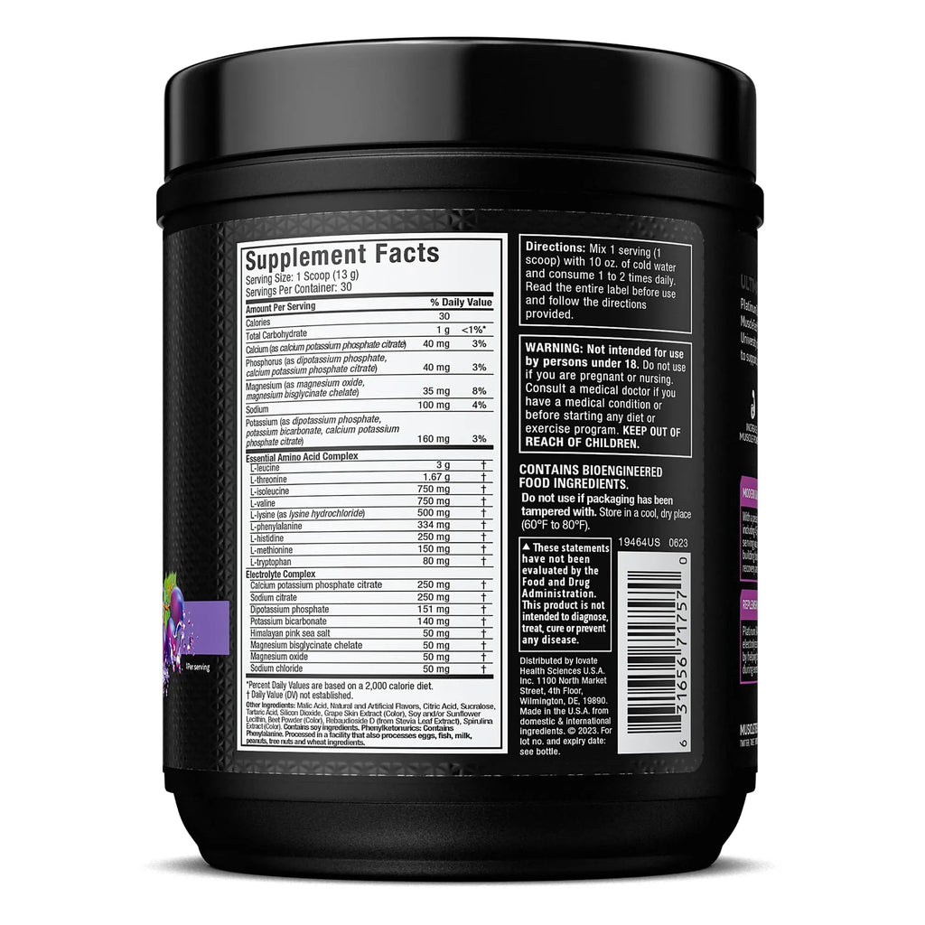 MuscleTech | Platinum 100% EAA+ |Essential Amino Acids | Muscle Strength Builder - TrustMedUSA