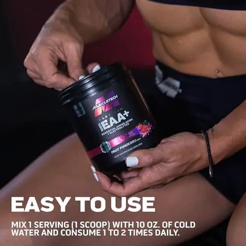 MuscleTech | Platinum 100% EAA+| Essential Amino Acids| Muscle Strength Builder - TrustMedUSA