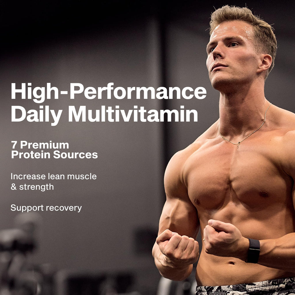 MuscleTech Platinum Multivitamins for Men & Women - Multi-Vitamin Supplement for Immune Support - 18 Vitamins & Minerals, Vitamin A C D E B6 B12 - Daily Workout Supplements for Men - 180 Capsules - Maple Wellness Supplements