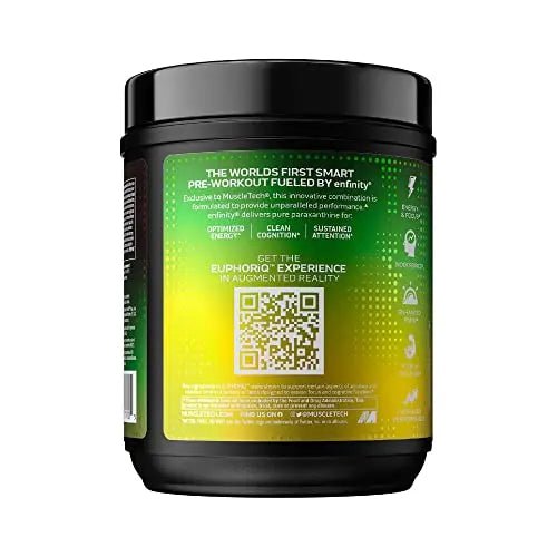 MuscleTech Pre Workout Powder EuphoriQ PreWorkout Smart Pre Workout Powder - TrustMedUSA