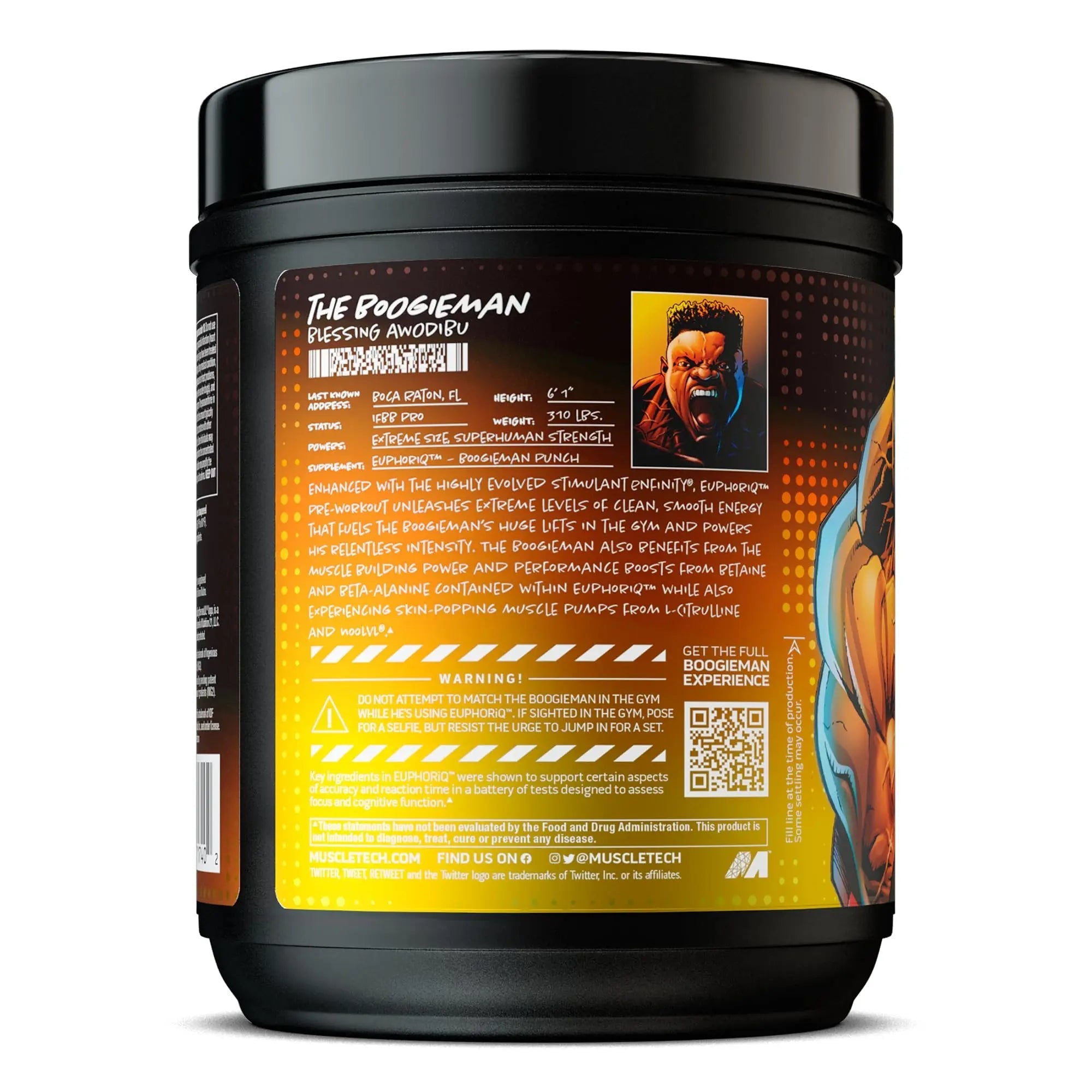 MuscleTech Pre Workout Powder EuphoriQ PreWorkout Smart Pre Workout Powder - TrustMedUSA