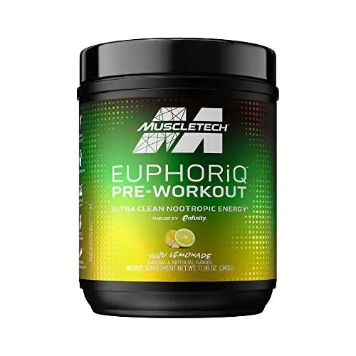 MuscleTech Pre Workout Powder EuphoriQ PreWorkout Smart Pre Workout Powder - TrustMedUSA