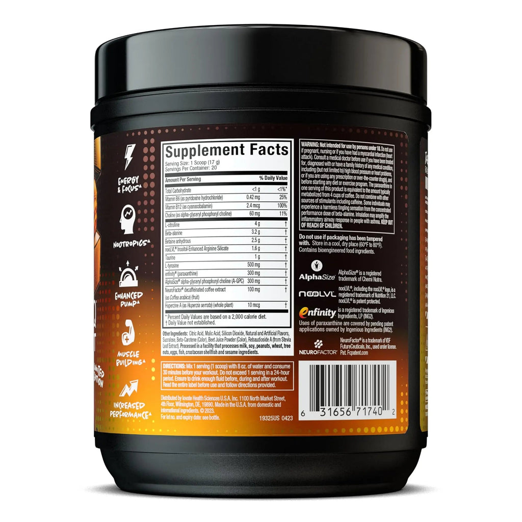 MuscleTech Pre Workout Powder EuphoriQ PreWorkout Smart Pre Workout Powder - TrustMedUSA