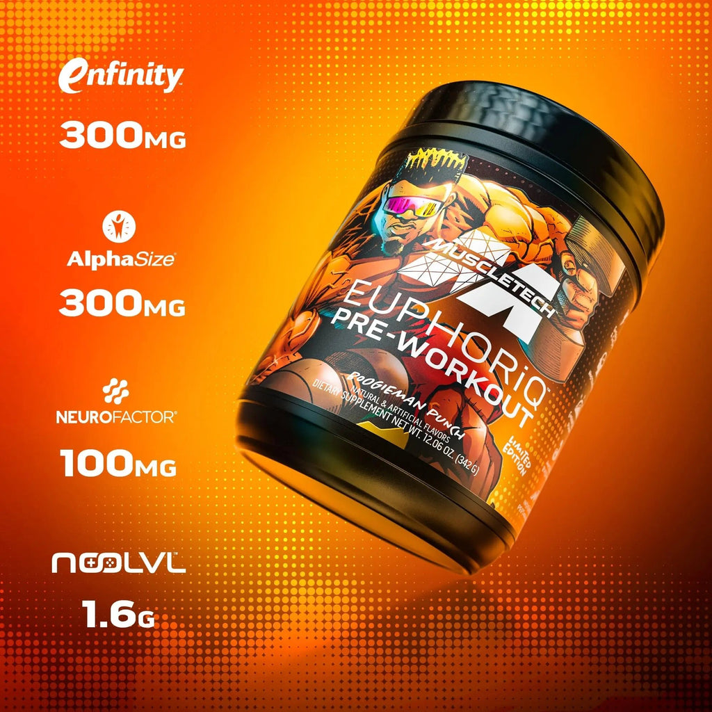 MuscleTech Pre Workout Powder EuphoriQ PreWorkout Smart Pre Workout Powder - TrustMedUSA