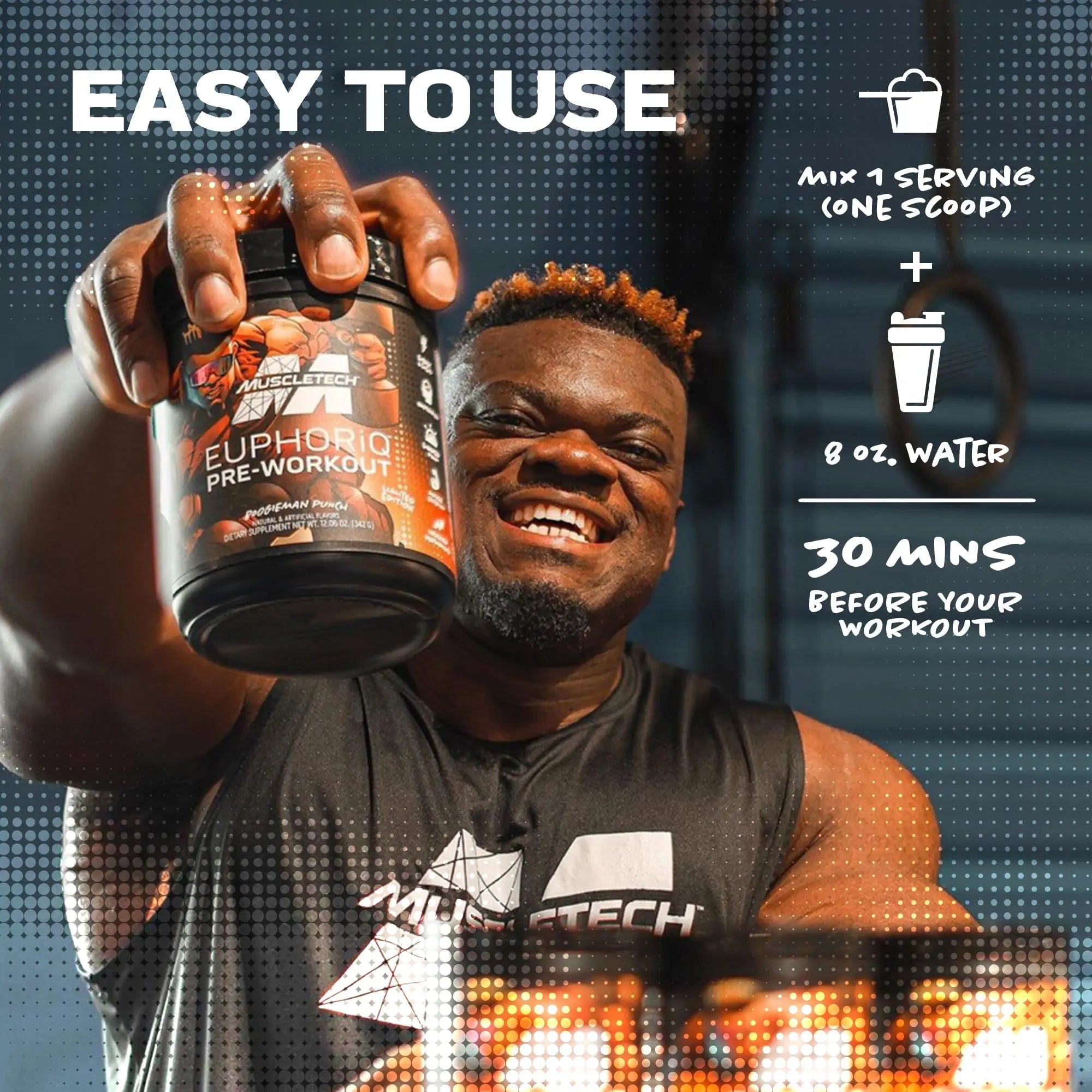 MuscleTech Pre Workout Powder EuphoriQ PreWorkout Smart Pre Workout Powder - TrustMedUSA