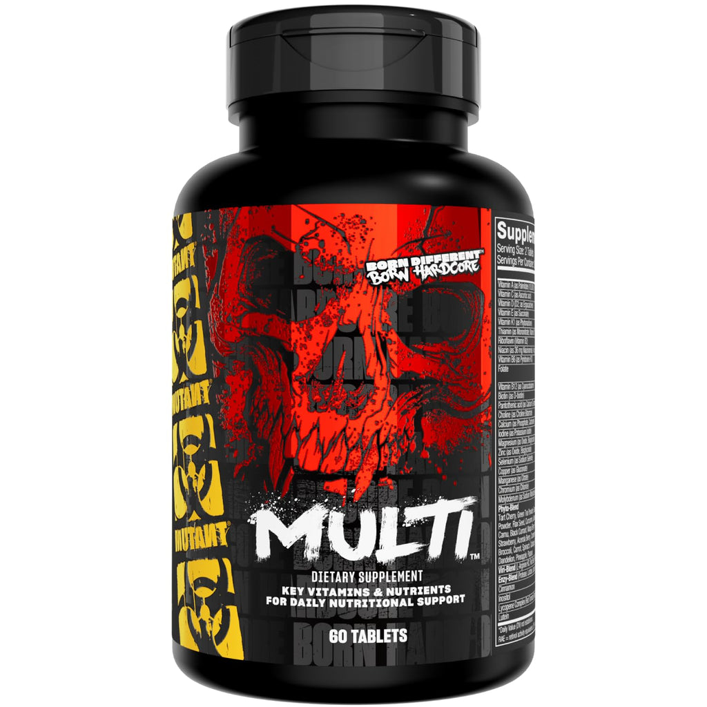 Mutant Multi - High Potency Vitamins with 75+ Ingredients Specifically Formulated for Heavy Lifting, 60 Tablets - TrustMedUSA