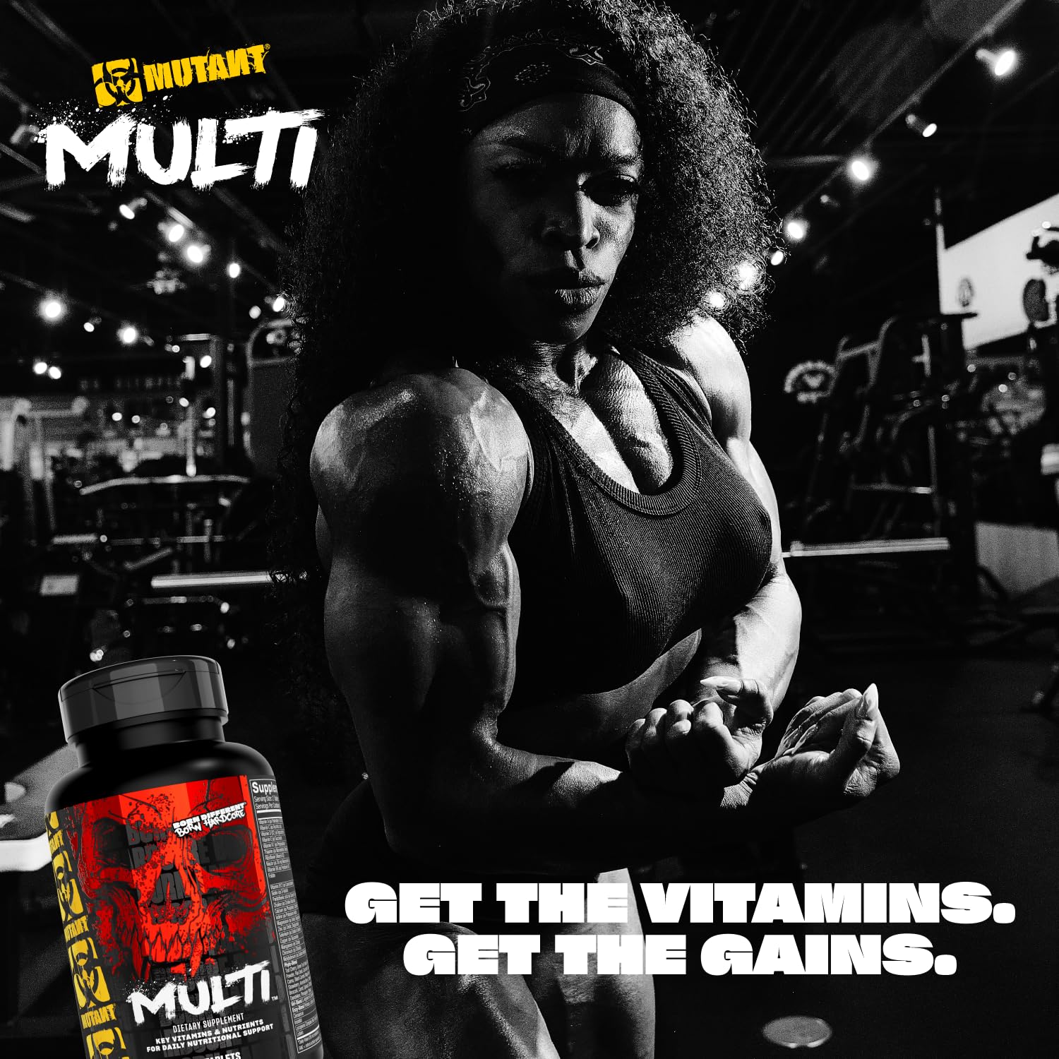 Mutant Multi - High Potency Vitamins with 75+ Ingredients Specifically Formulated for Heavy Lifting, 60 Tablets - TrustMedUSA