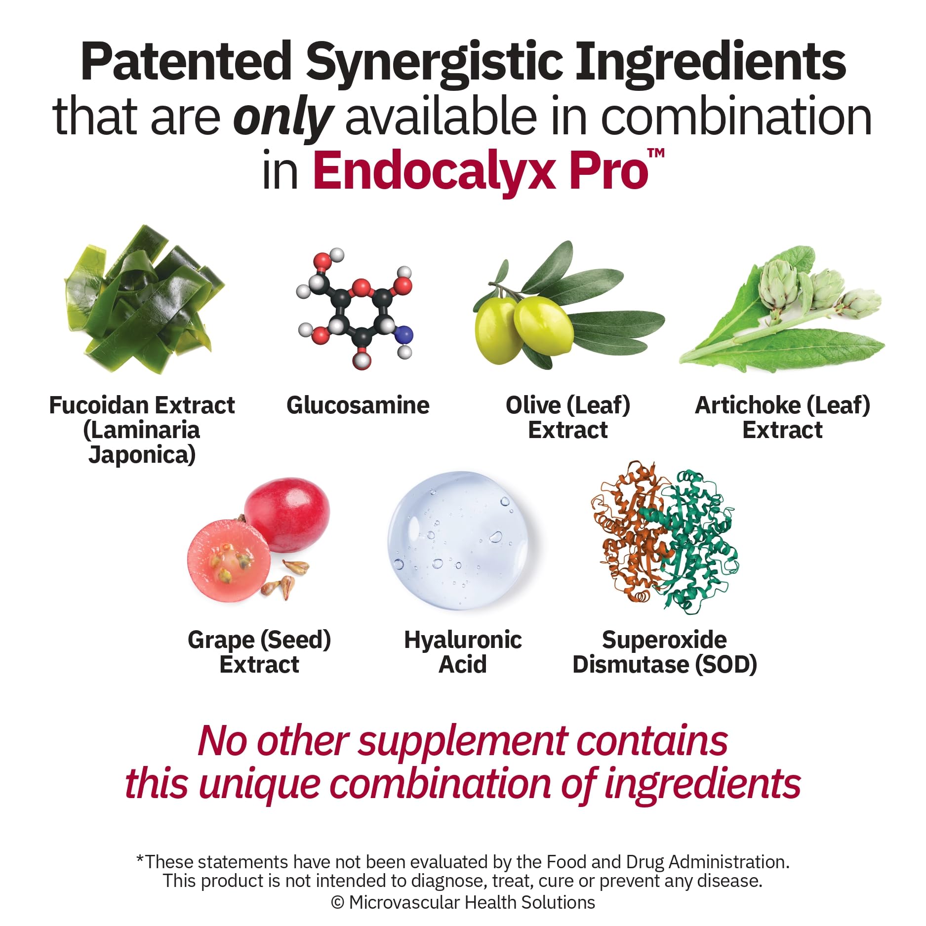 MYBODYRX Endocalyx Pro Supplement – Endothelial Glycocalyx Support 120 Capsules - Vascular & Microcirculation Health – Clinically-Studied – Patented – Supports Nitric Oxide Functions - TrustMedUSA