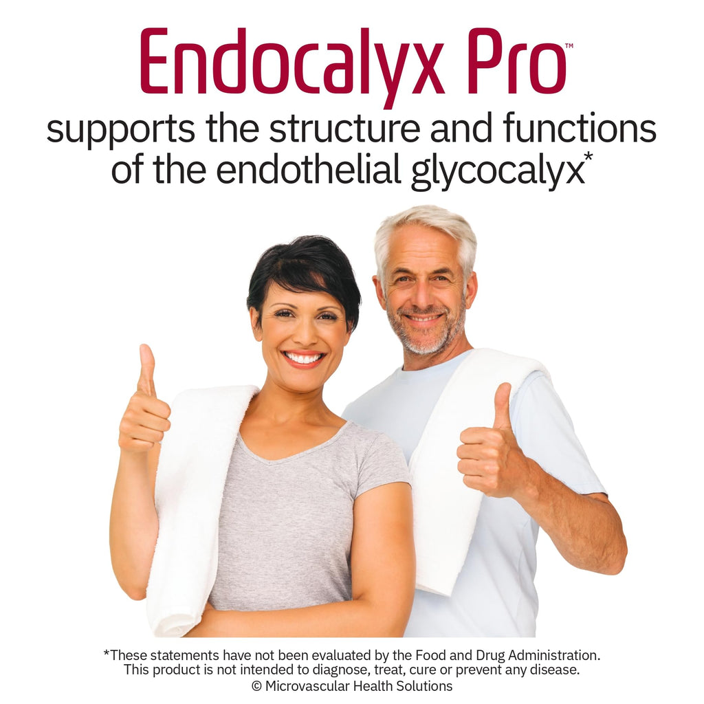 MYBODYRX Endocalyx Pro Supplement – Endothelial Glycocalyx Support 120 Capsules - Vascular & Microcirculation Health – Clinically-Studied – Patented – Supports Nitric Oxide Functions - TrustMedUSA