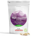 Myo-Inositol Capsules - 500mg x90 Capsules - Pure Premium Quality Myo Inositol Vitamin - TrustMedUSA