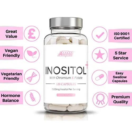 Myo-Inositol Capsules by Freak Athletics - Inositol Capsules with Chromium & Folate - TrustMedUSA