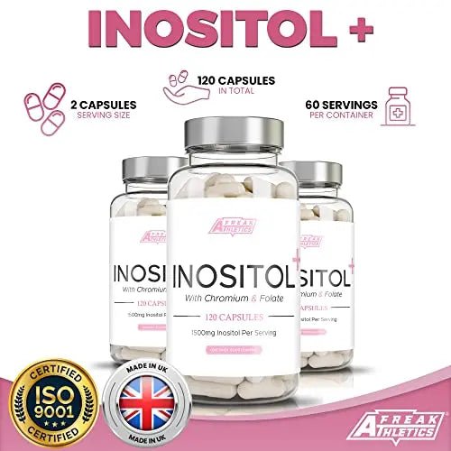Myo-Inositol Capsules by Freak Athletics - Inositol Capsules with Chromium & Folate - TrustMedUSA