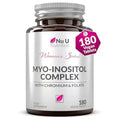 Myo-Inositol Complex 4000mg - 180 Vegan Tablets, 6 Weeks Supply - with 200ug Folate - TrustMedUSA