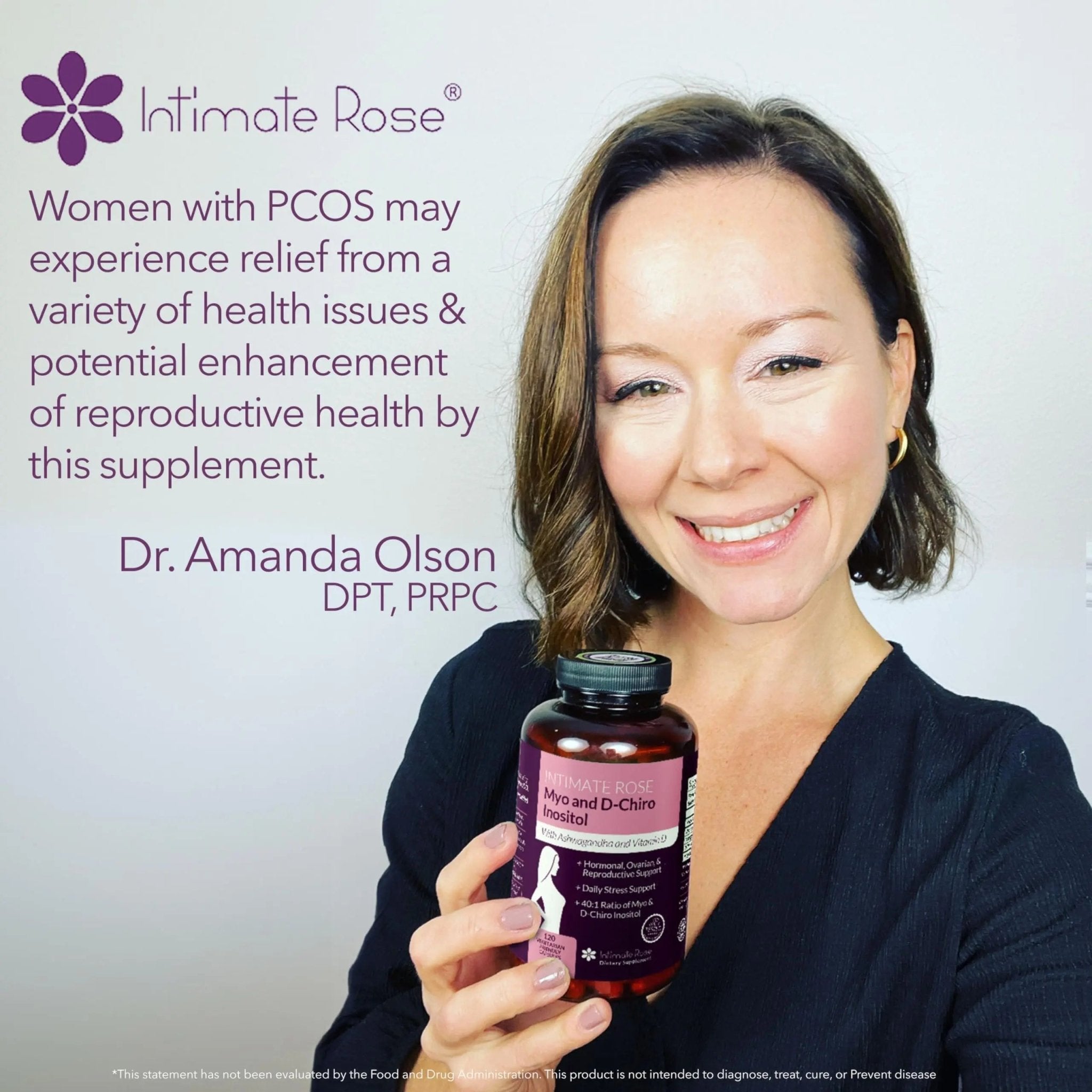 Myo-Inositol & D-Chiro Inositol 40:1 Blend + Vitamin D3 + Ashwagandha - Vegan Capsule - TrustMedUSA