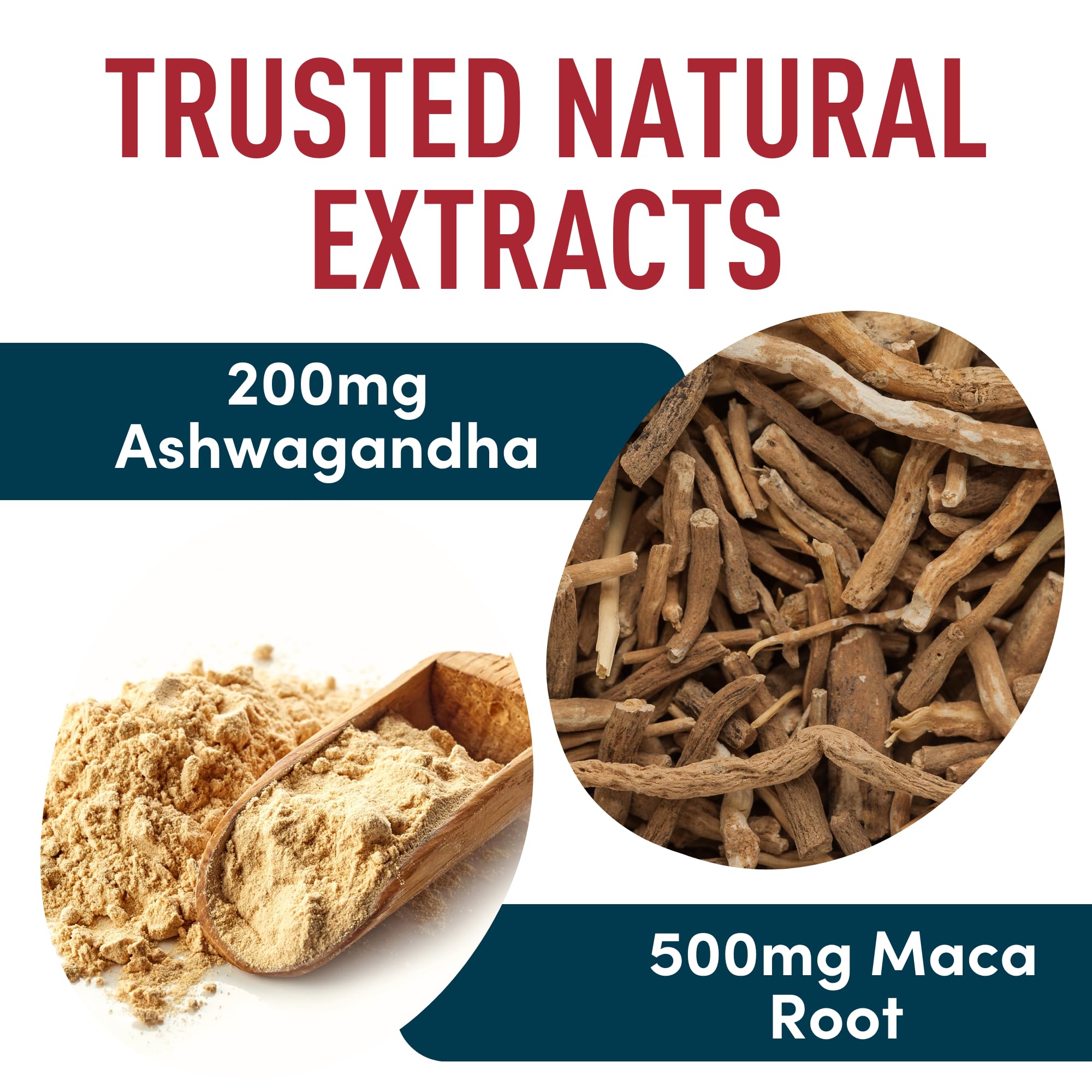 Myo-Inositol & D-Chiro Inositol 40:1 Ratio 2,000 mg - PCOS Supplements with Maca Root & Ashwagandha - Ovarian Health Support Vitamins - Hormone & Fertility Supplements for Women - 120 Vegan Caps - TrustMedUSA