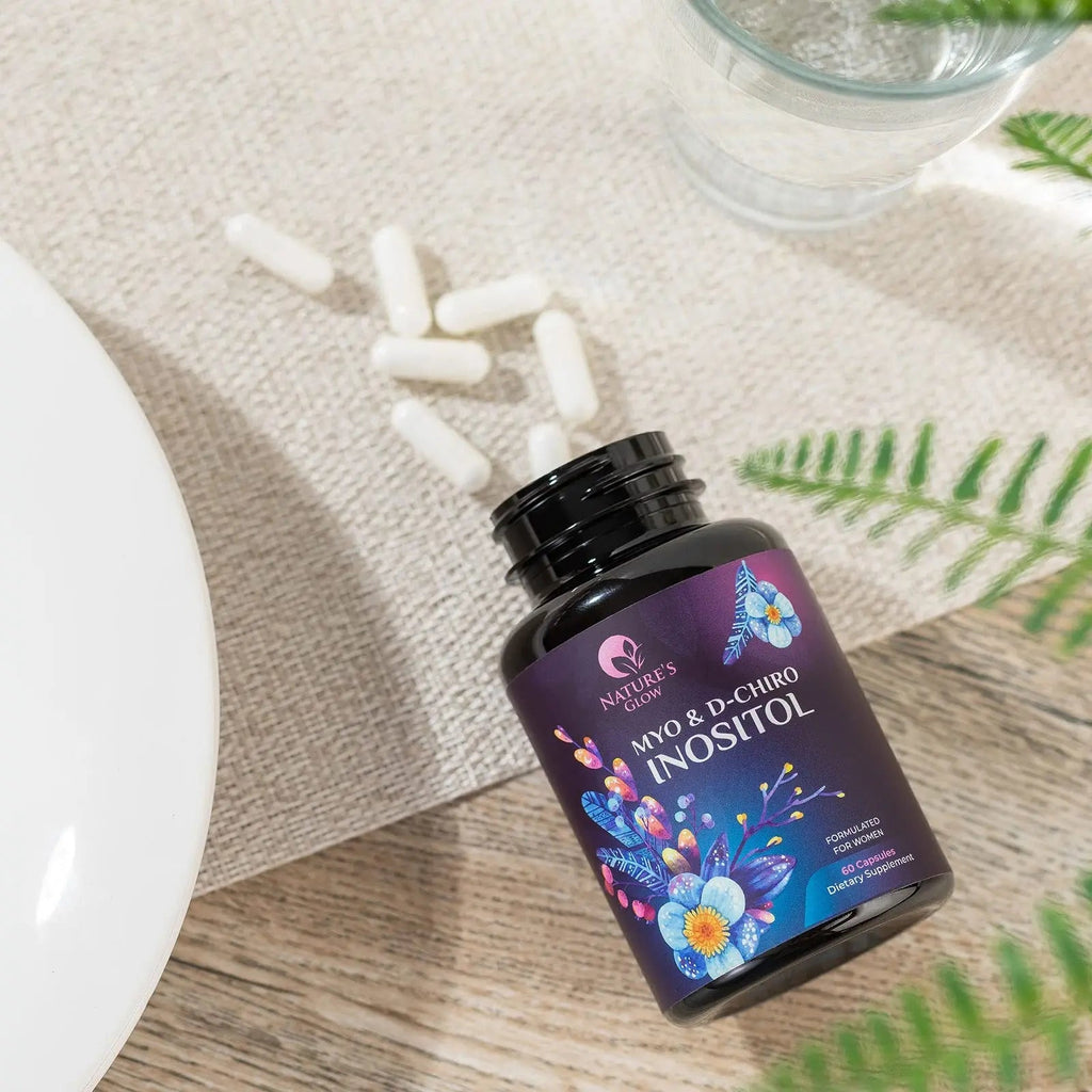Myo-Inositol & D-Chiro Inositol Blend - 30 Day Supply, Premium 40:1 Ratio, Hormone Sup - TrustMedUSA