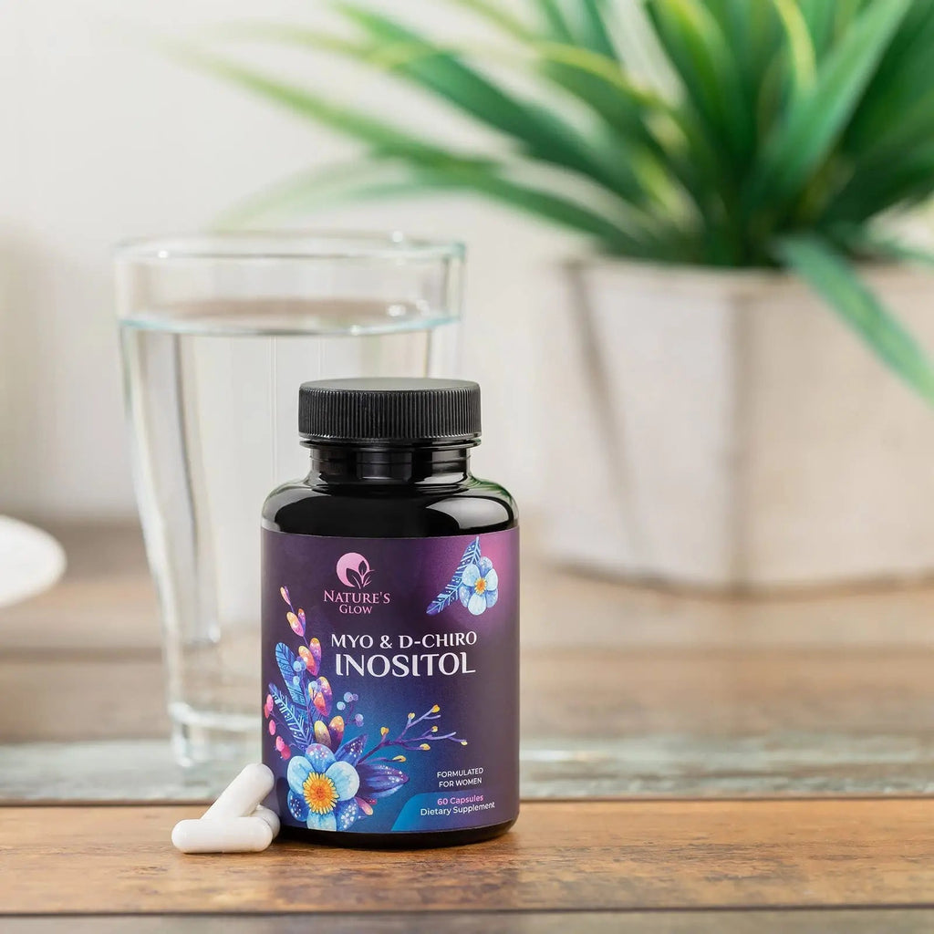 Myo-Inositol & D-Chiro Inositol Blend - 30 Day Supply, Premium 40:1 Ratio, Hormone Sup - TrustMedUSA