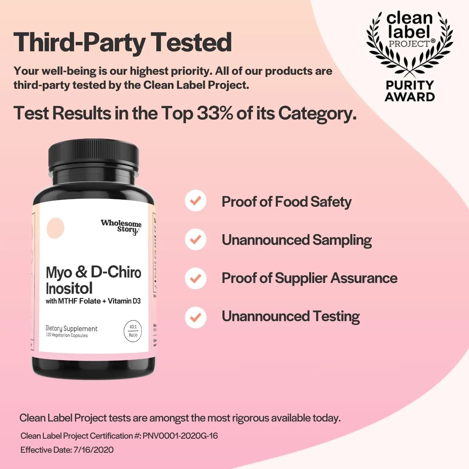 Myo-Inositol & D-Chiro Inositol Capsules with MTHF, Folate, Vitamin D| Support - TrustMedUSA