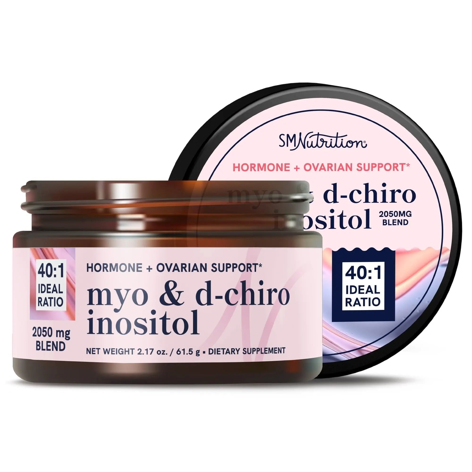 Myo-Inositol & D-Chiro Inositol Powder | Hormone Balance for Women | Ideal 40:1 Ratio - TrustMedUSA