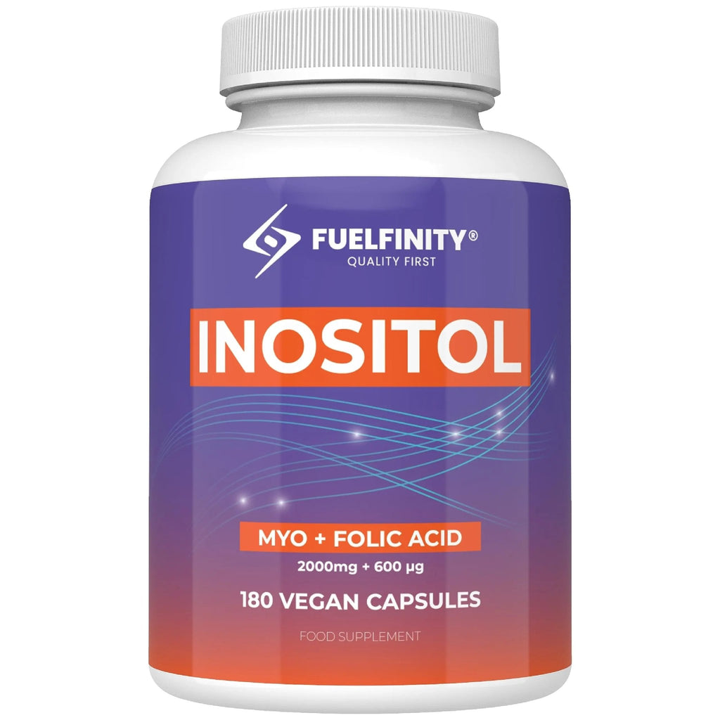 Myo-Inositol & Folic Acid | 2000mg Inositol | 180 Capsules | PCOS and Fertility Supplement - TrustMedUSA