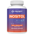 Myo-Inositol & Folic Acid | 2000mg Inositol | 180 Capsules | PCOS and Fertility Supplement - TrustMedUSA
