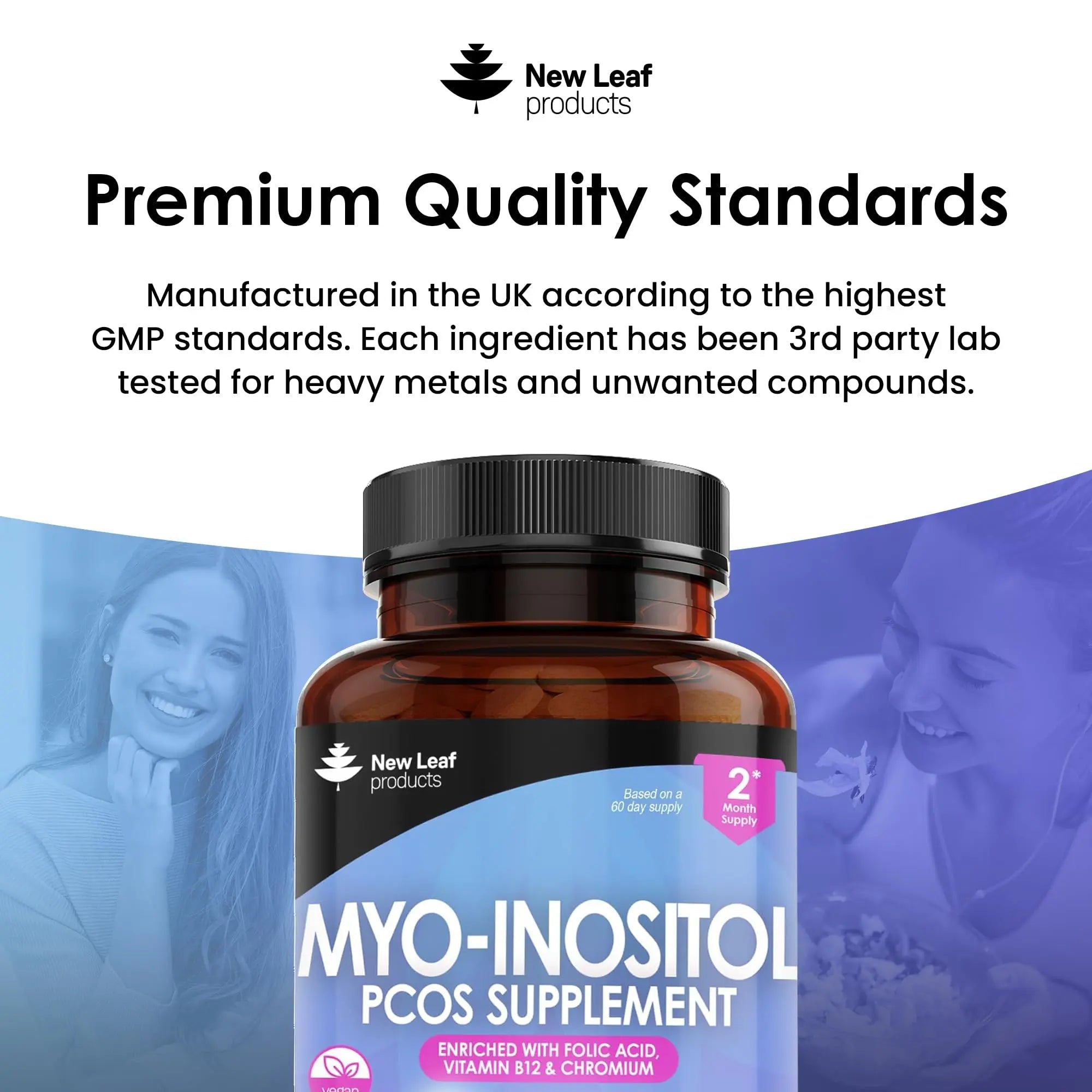 Myo-Inositol PCOS Supplement - Myo Inositol Tablets PCOS Supplement Enriched - TrustMedUSA