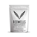 Myo Inositol Powder REDWELLS PCOS & Fertility GMO Free Vegan - 1kg Pack - TrustMedUSA