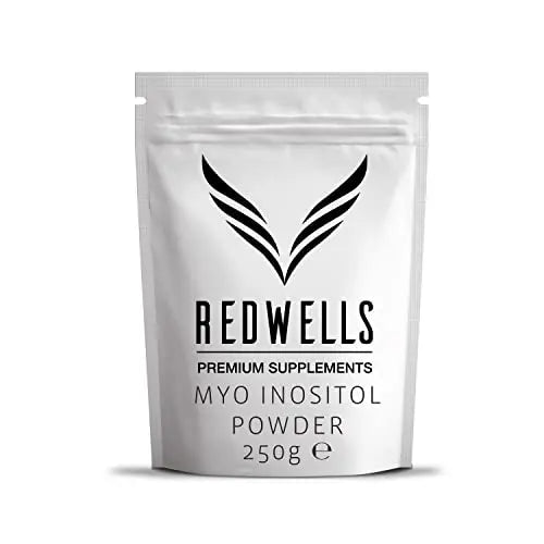 Myo Inositol Powder REDWELLS PCOS & Fertility GMO Free Vegan - 250g Pack - TrustMedUSA