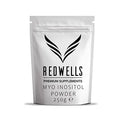 Myo Inositol Powder REDWELLS PCOS & Fertility GMO Free Vegan - 250g Pack - TrustMedUSA