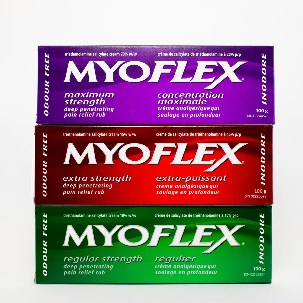 Myoflex Pain Relief Rub | Odourless | Provides Deep Penetrating Relief of Muscle Soreness & Joint Pain | Menthol Free | Stain Free | Non-Greasy | Great for Ages 2+ | 100 Grams (Maximum Strength) - TrustMedUSA