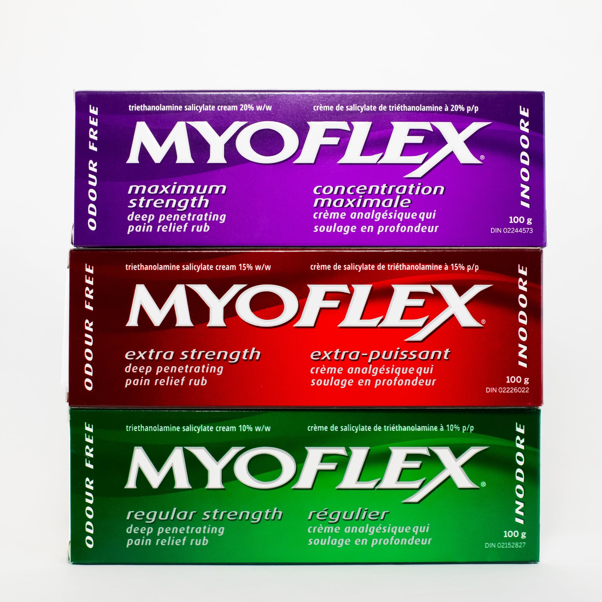 Myoflex Pain Relief Rub | Odourless | Provides Deep Penetrating Relief of Muscle Soreness & Joint Pain | Menthol Free | Stain Free | Non-Greasy | Great for Ages 2+ | 100 Grams (Maximum Strength) - TrustMedUSA