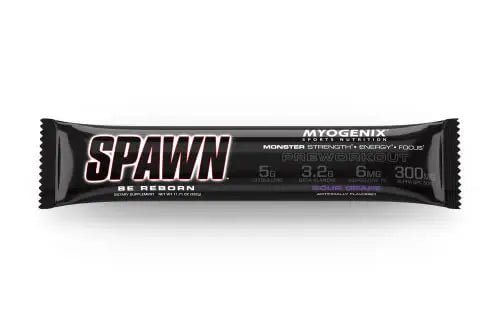 Myogenix Amino Energy Pre Workout Powder Spawn Sour Grape Flavored BCAAs Amino - TrustMedUSA