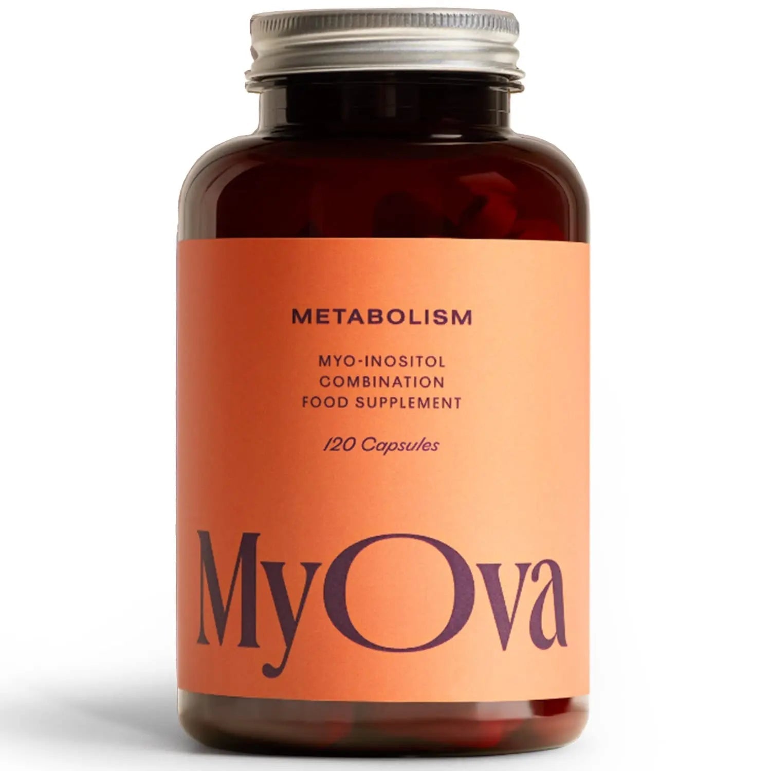 MyOva Metabolism PCOS Supplement - 120 capsules, 30-Day Supply - 2000mg - TrustMedUSA