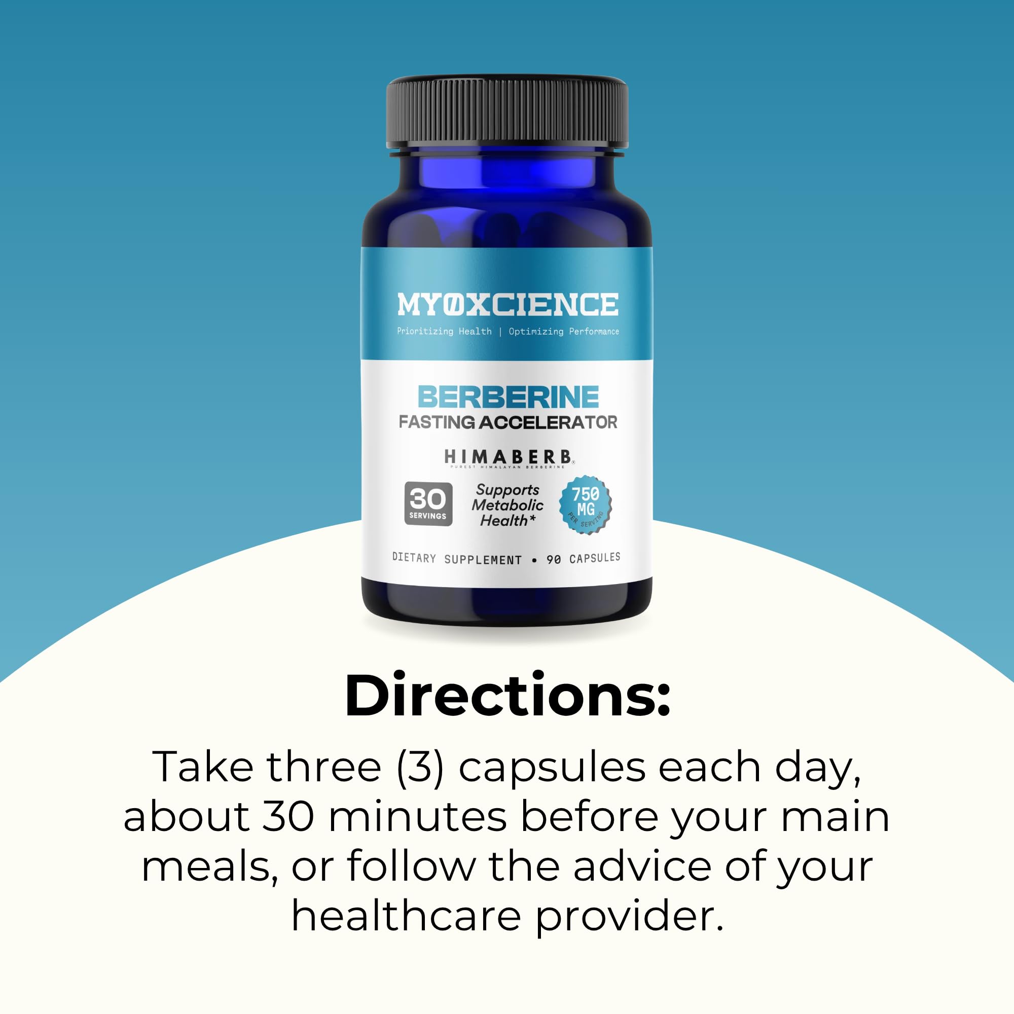 MYOXCIENCE Berberine Fasting Accelerator | Himaberb Berberine HCL with ALA (Alpha Lipoic Acid) and Biotin (90 Capsules) - Maple Wellness Supplements